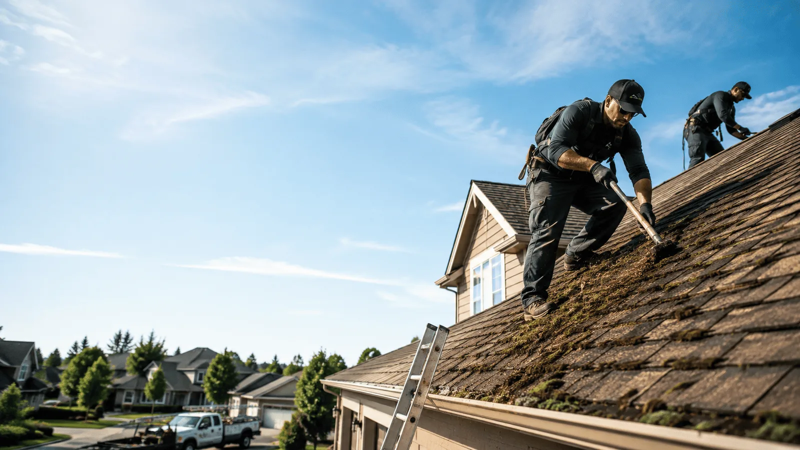 Roof Moss Removal in Kirby, OH near me